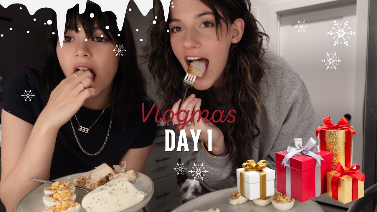 We're cooking again... VLOGMAS DAY 1