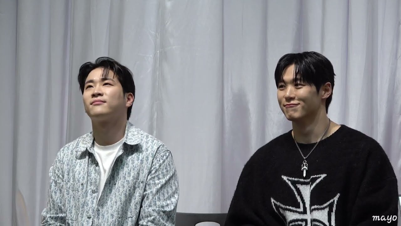 [4k] 231231 리베란테 조은뮤직 대면 팬사인회 | Q&A, 노래 한소절 (김지훈, 정승원 focus)
