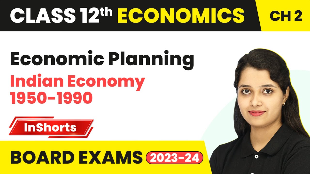 Economic Planning | Class 12 Economics (Statistics) Inshorts #2024 #boardexam2024