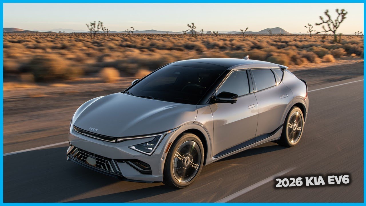 Kia EV6 2026 года: революционный электрический кроссовер!