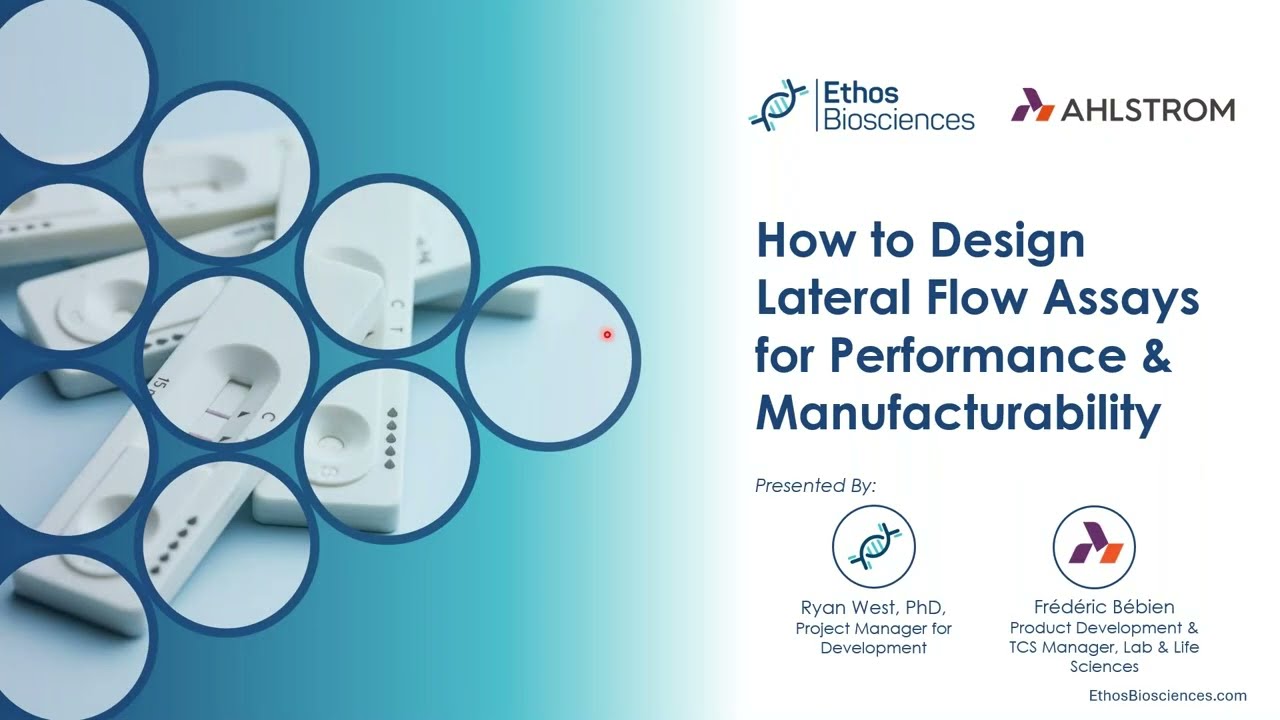 How to design lateral flow assays for performance and manufacturability