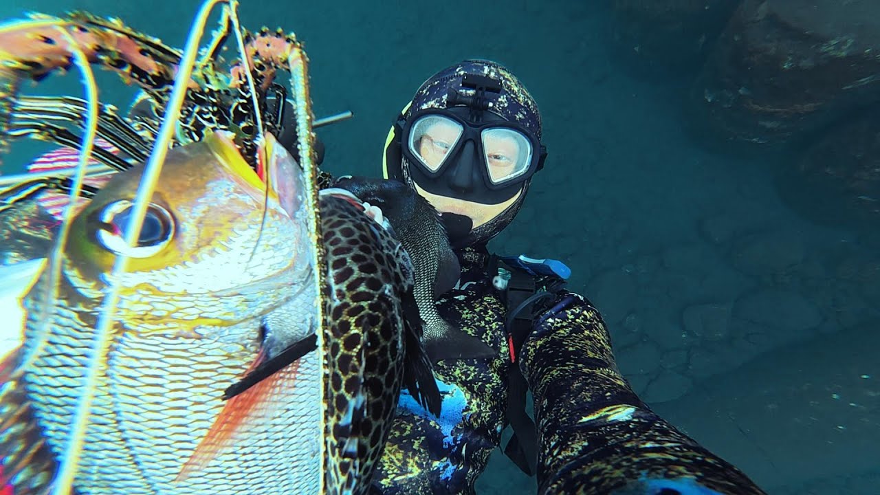 Spearfishing in Indonesia January-05