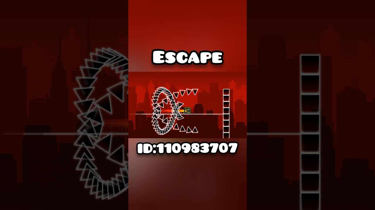 Escape Geometry Dash 2.2 #geometrydash #gd #meme #shorts #short