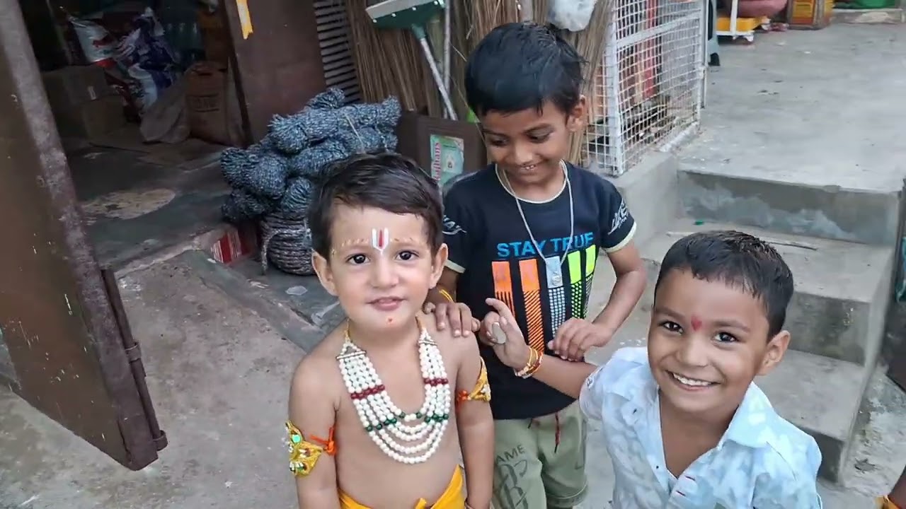 Daksh ko kya bana diya 🙄🥰😍|| Happy Janmashtami 😄🥰