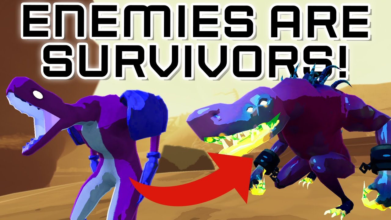 What if Every Enemy was a SURVIVOR!? | Risk of Rain 2