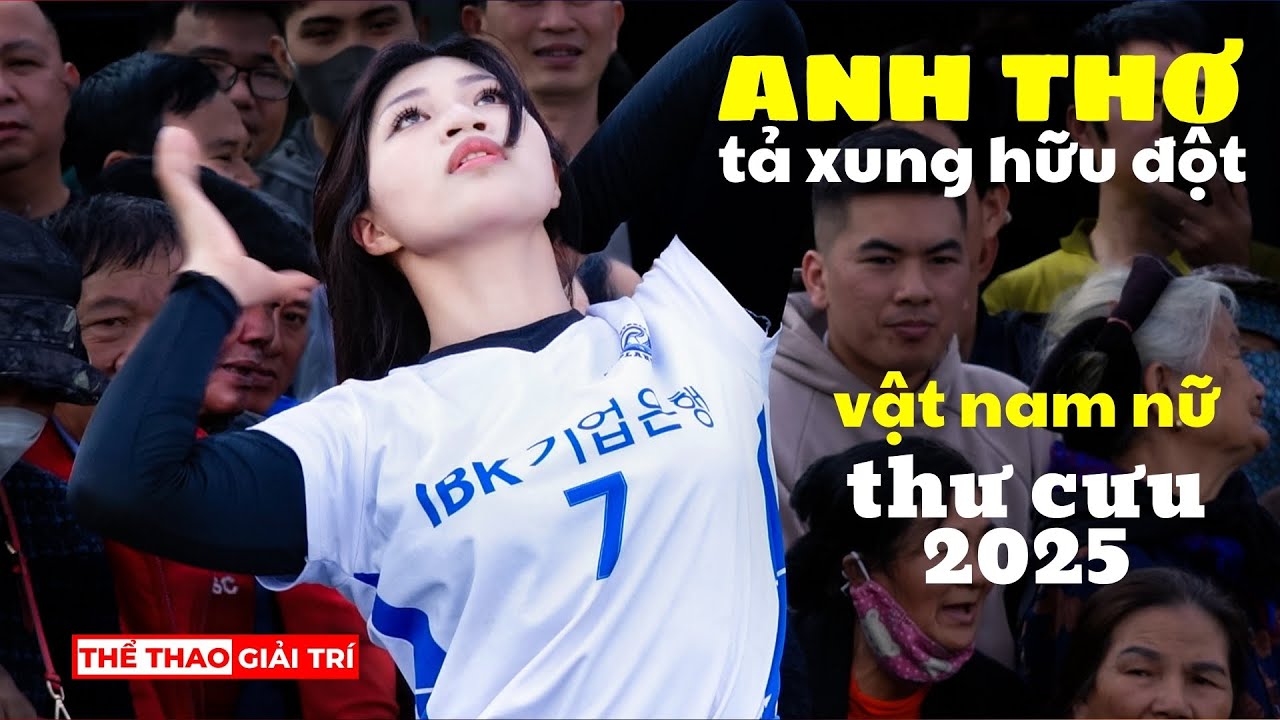 🤼 Tiên Nữ ANH THƠ Với Đòn Thiên Lôi Nhổ Củ Cải. Vật Nam Nữ Vật Cổ Truyền THƯ CƯU 2025 #wrestling