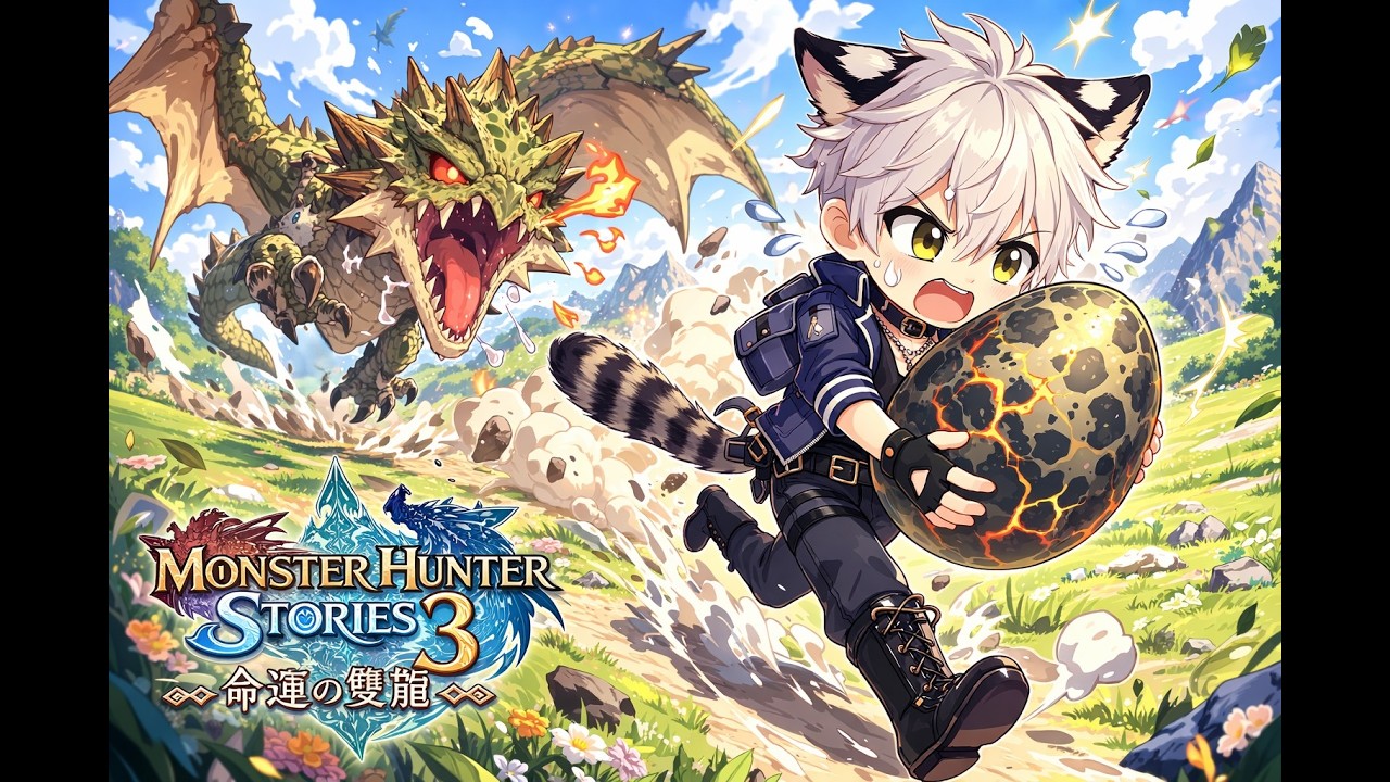 來偷蛋啦 ＃魔物獵人物語3＃