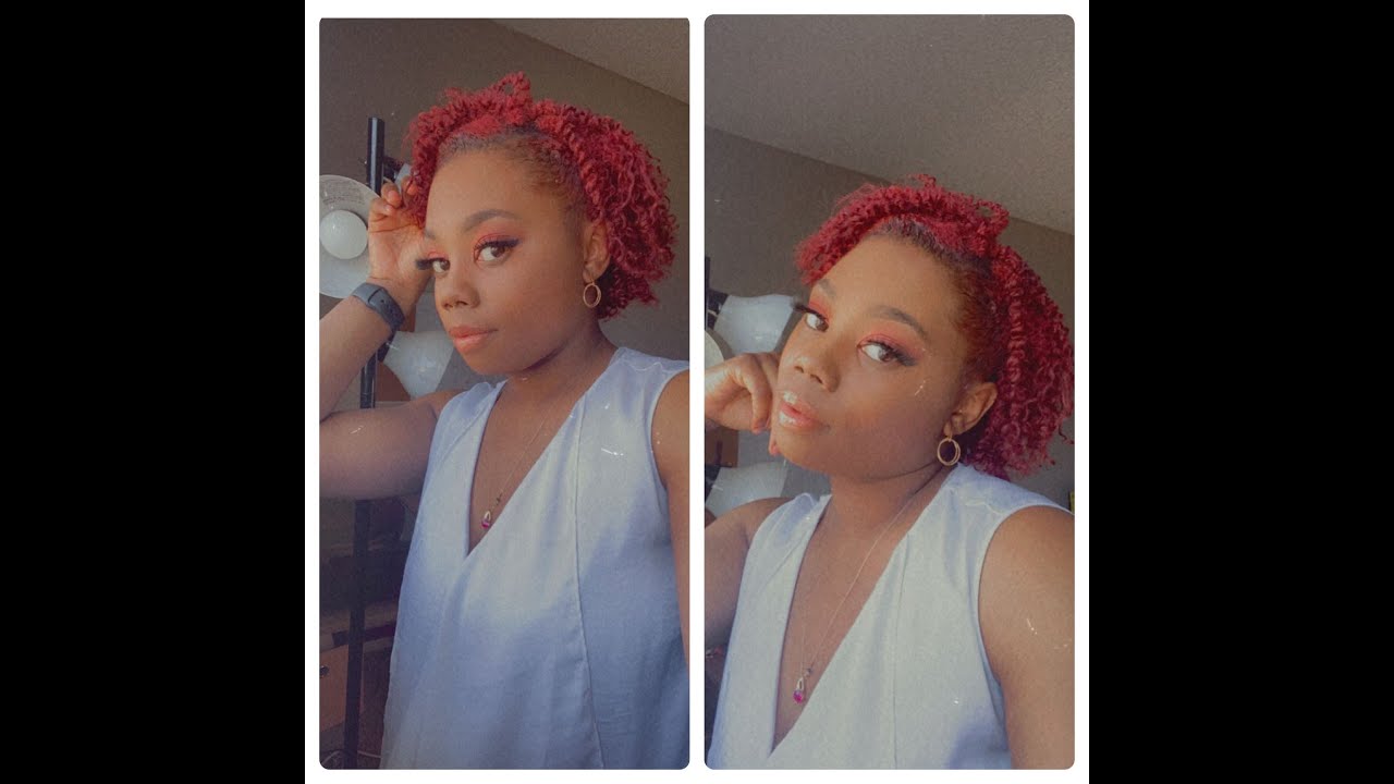 Defined Twist Out on Natural Type 4B/C Hair (Protective Style)