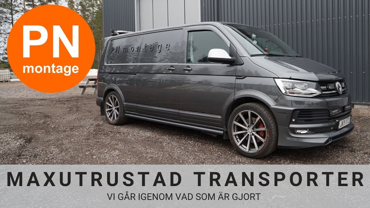 Vår egen VW Transporter T6 - Vi går igenom vad som är gjort.