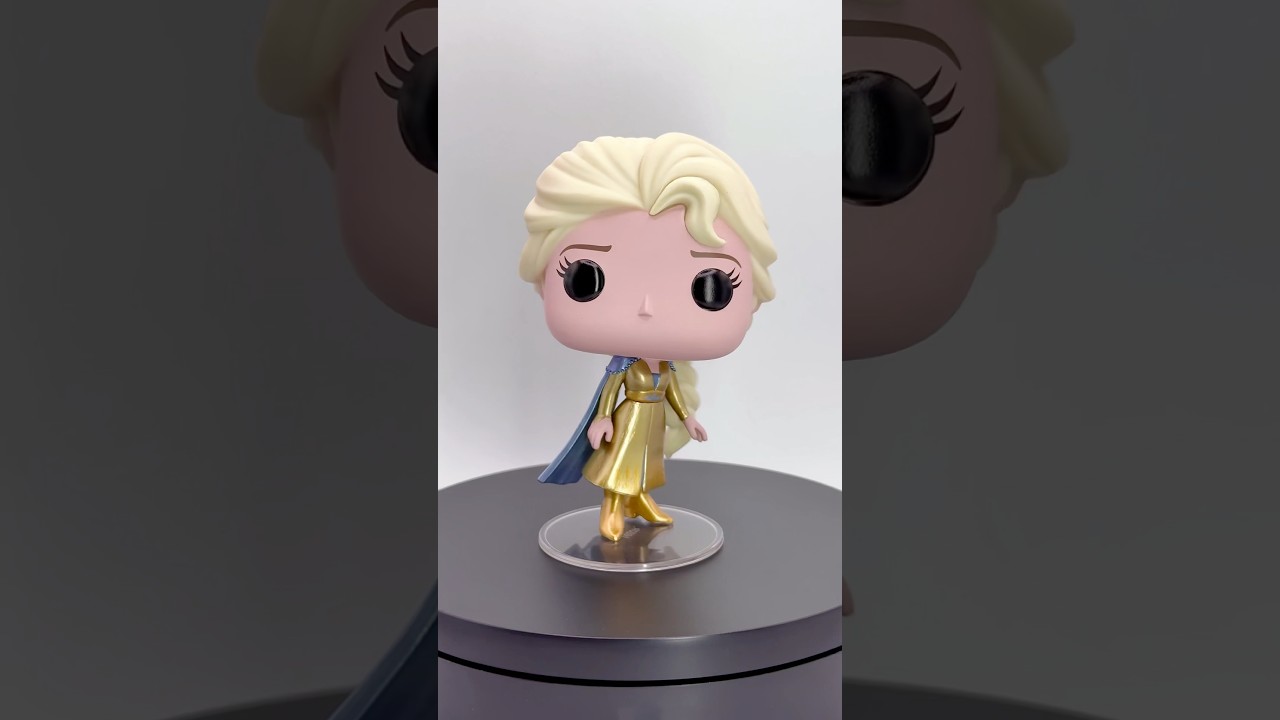 Elsa 581 Funko Pop Frozen Disney Exclusive Pin Gold #funkopop #disney #elsa #frozen #asmr