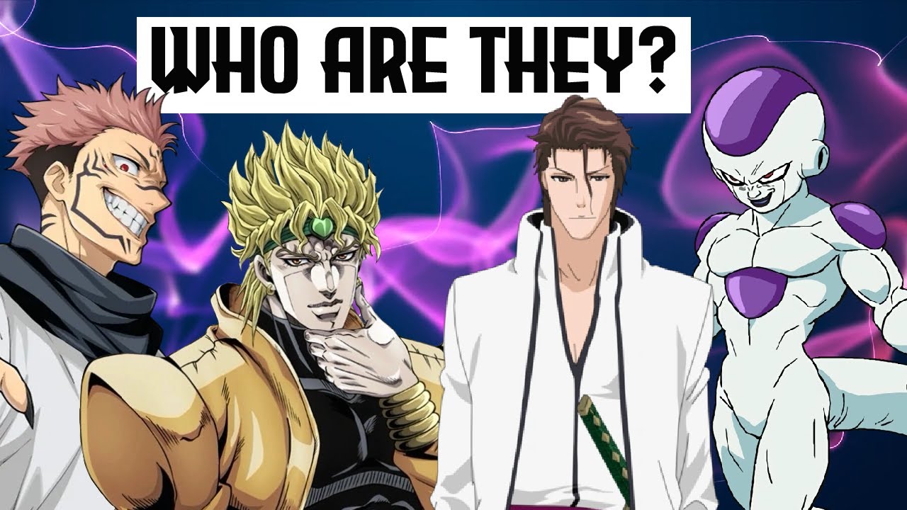 Can you guess Anime by Villains?! Hard Anime Quiz!!