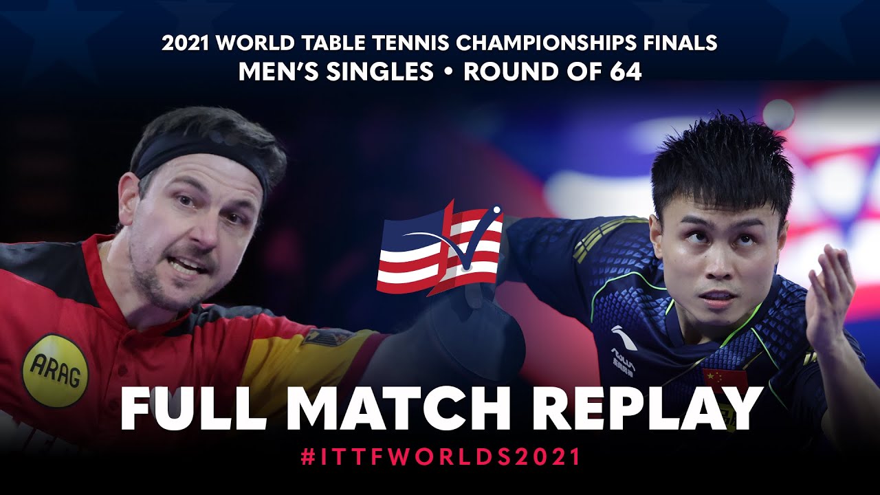 FULL MATCH | BOLL Timo (GER) vs ZHOU Qihao (CHN) | MS R64 | #ITTFWorlds2021