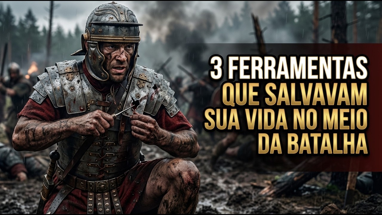 Como o “Canivete” Romano Ajudava Soldados a Reparar Armaduras em Combate