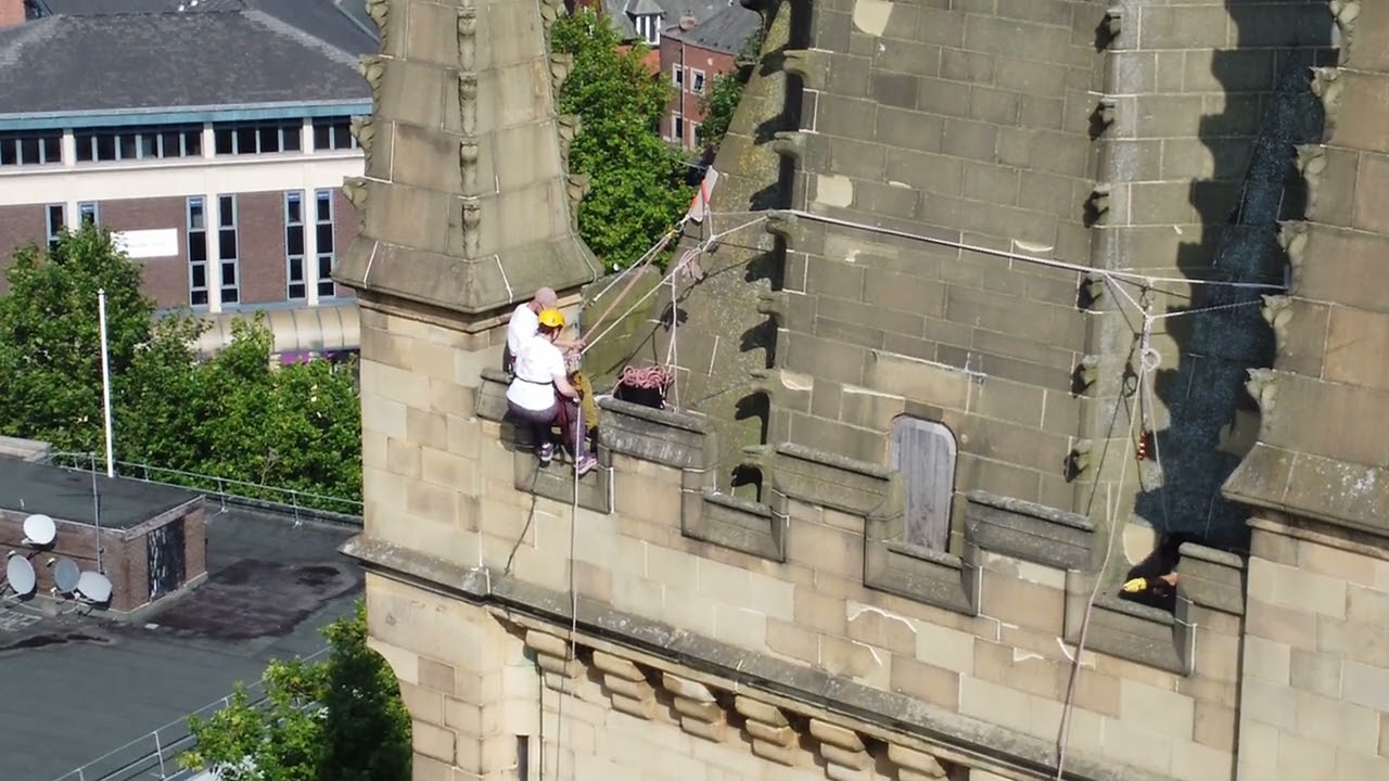 Kathryn Woolley : Wakefield Cathedral Sponsored Abseil (2nd Sept 2023)