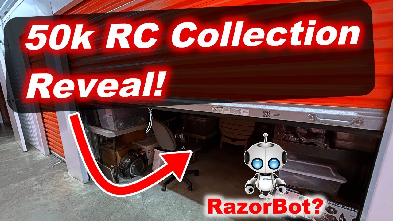 50k RC collection walkthrough!  And RazorBot?!?!?