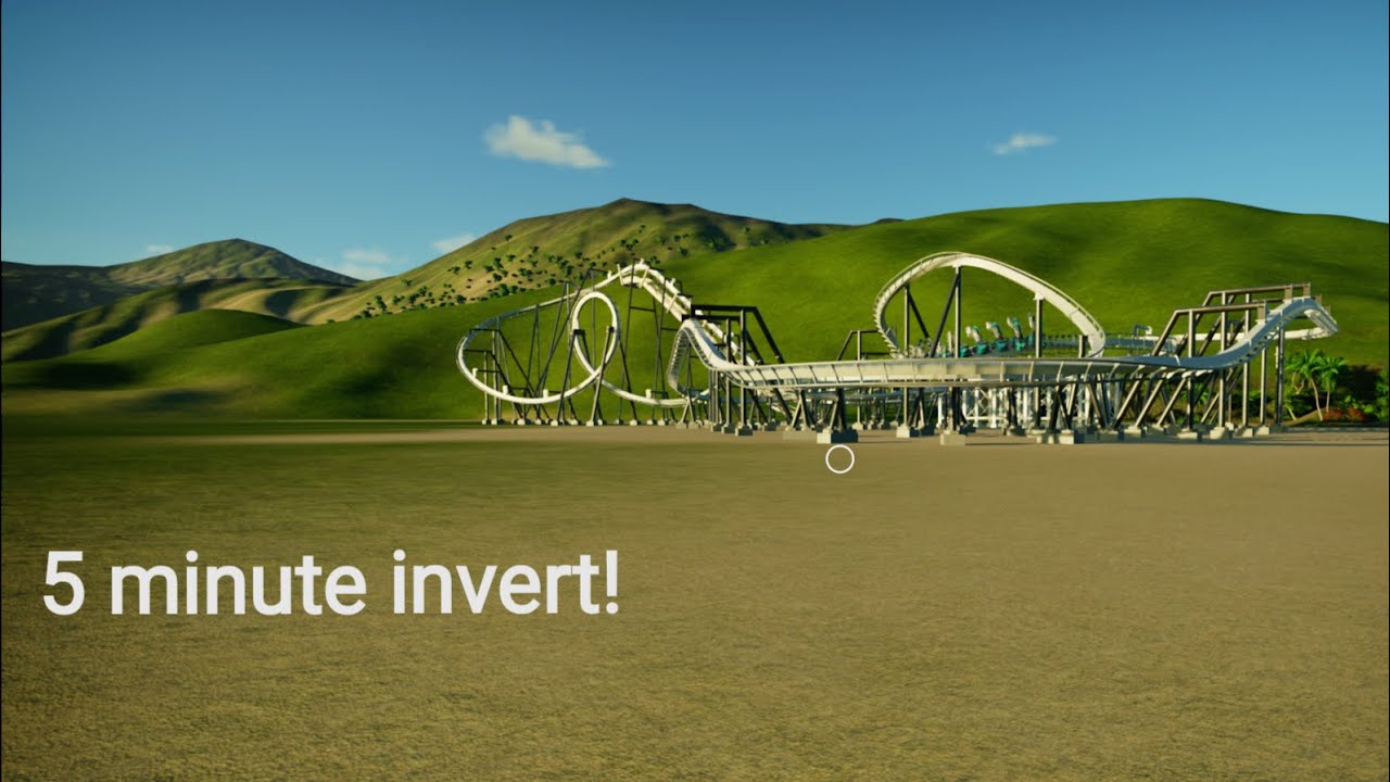Can I build a B&M inverted coaster in 5 minutes??