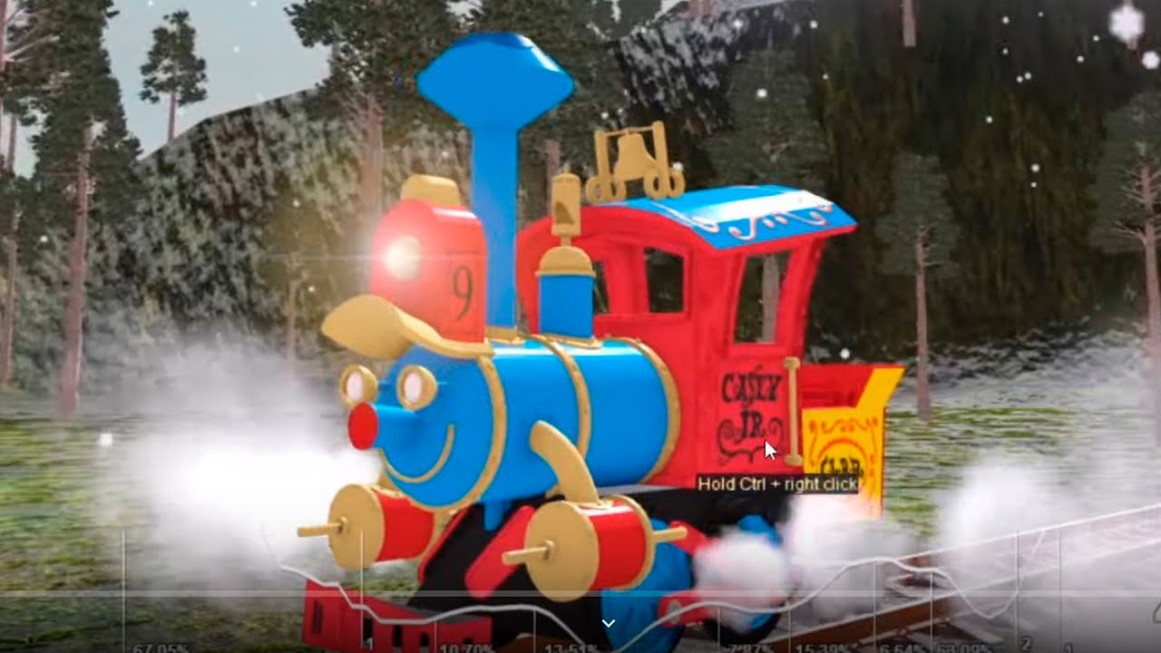Casey Jr. G-Scale Train ~ The 50th Anniversary of Disneyland