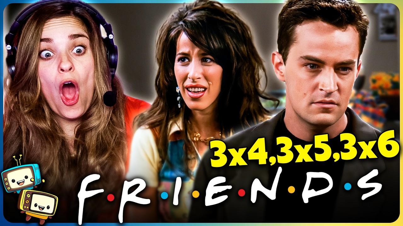 FRIENDS (1996) Season 3 Episodes 3x4, 3x5, 3x6 Reaction! | First Time Watch!