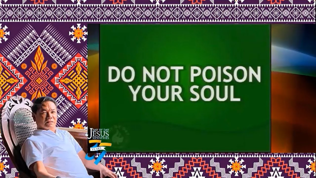 POISON TO THE SOUL - DO NOT POISON YOUR SOUL ED LAPIZ
