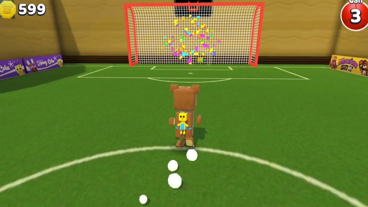 SÜPER AYI,ALTIN TOPU BULDU!! KAÇ GOOLL ATTI?? #superbearadventure #superayo