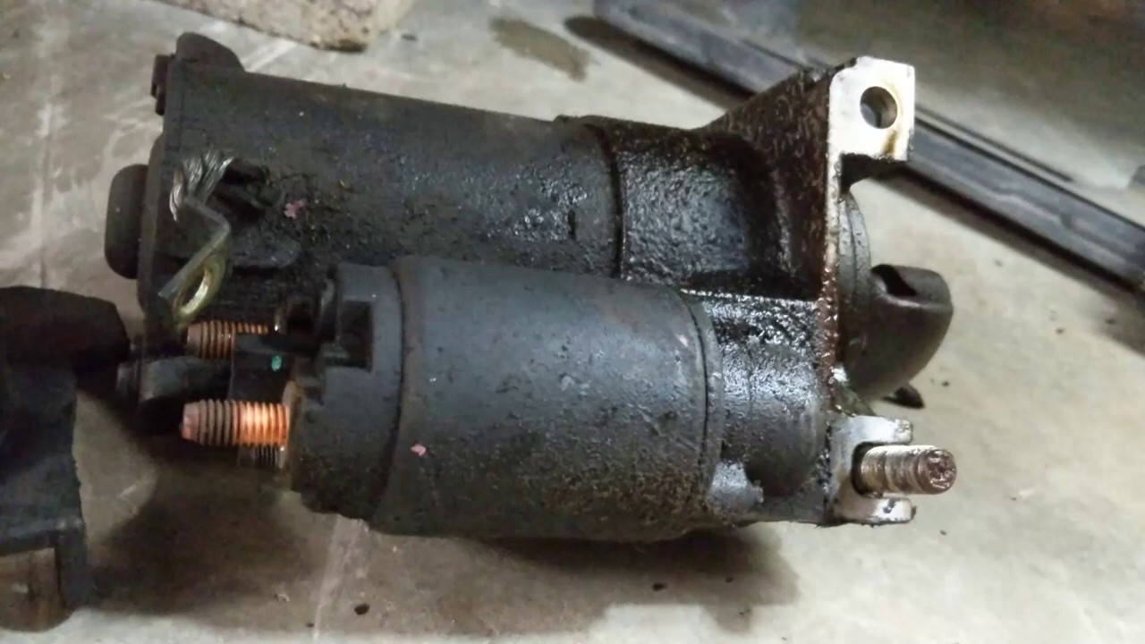 HOW TO REMOVE THE STARTER FROM A 1999 - 2005 Pontiac GRAND AM