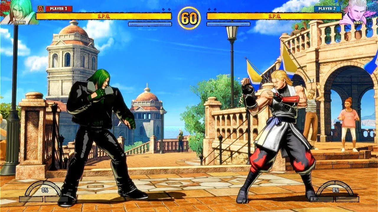 TERRY VS ANDY - FATAL FURY COTW