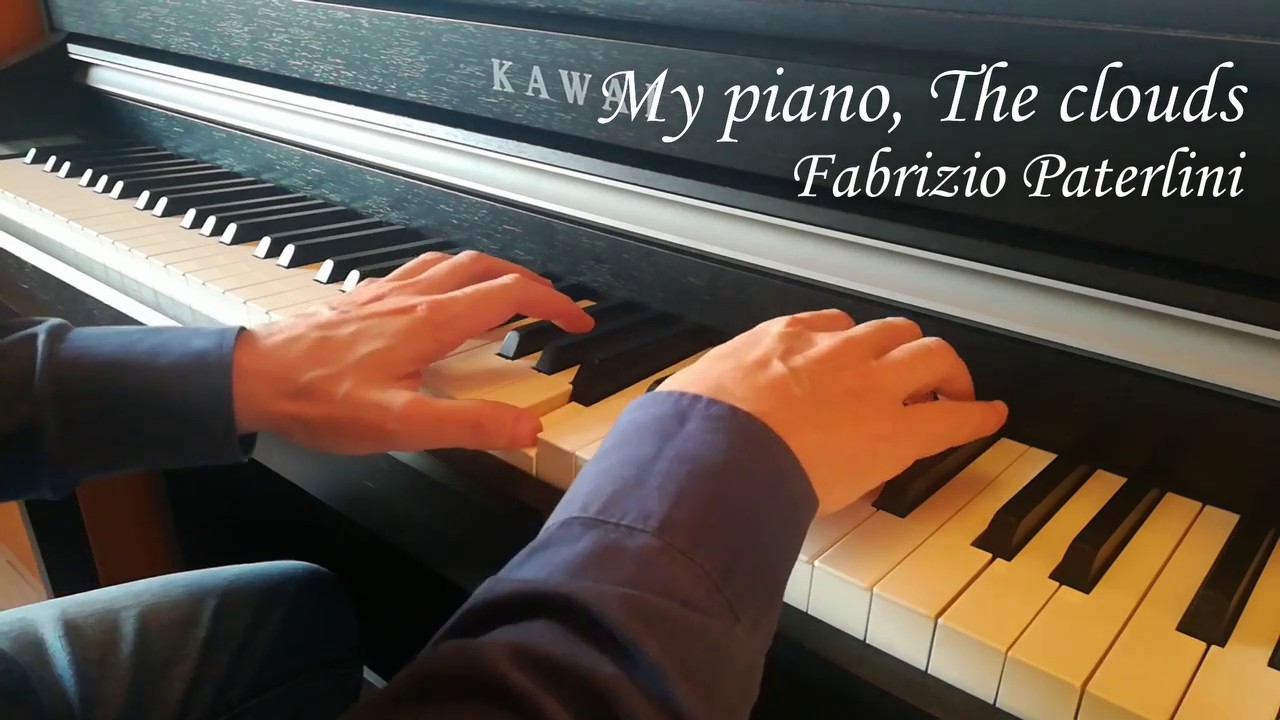 My piano, The clouds - Fabrizio Paterlini | Iconic minimal piano