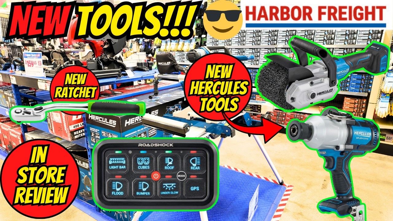В Harbor Freight появились эти НОВЫЕ инструменты, и они ПРОСТО ОГОНЬ