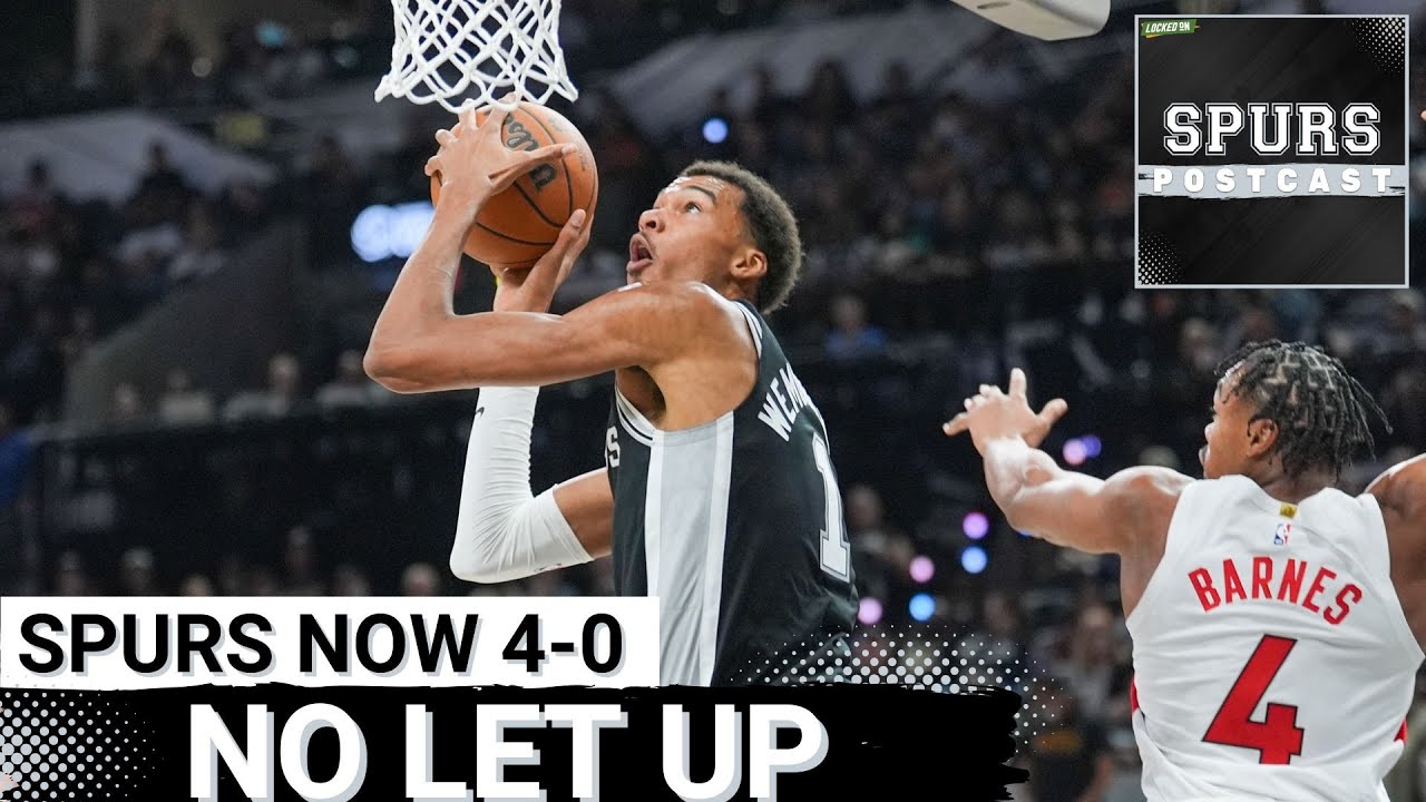 SPURS POSTCAST: Still UNDEFEATED | Victor Wembanyama, Stephon Castle fuel win