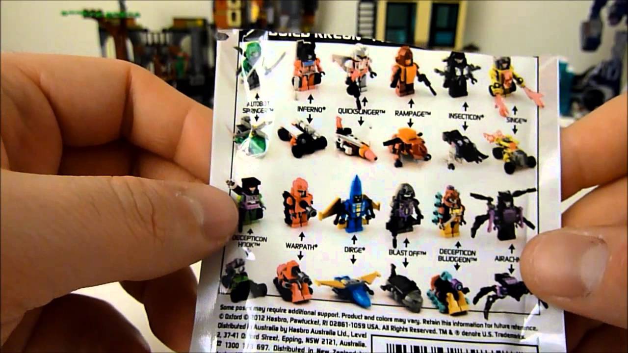 Kre-o Micro Changers Wave 1 Part 1