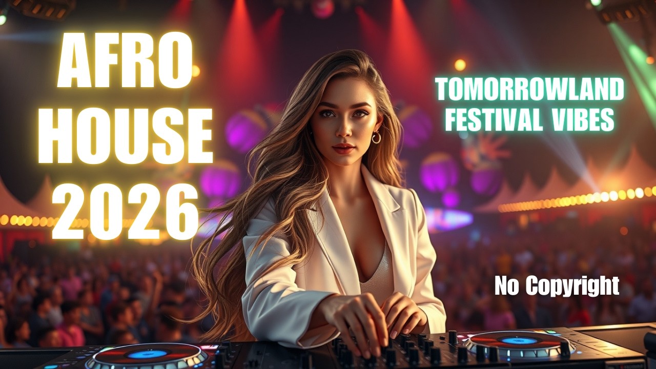 Afro House 2026 | Tomorrowland Festival Vibes | No Copyright