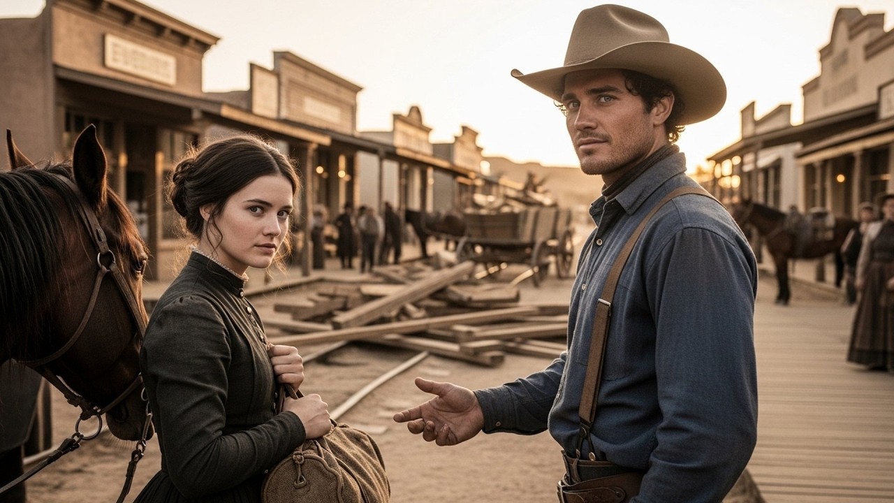 The Train Brought Her With Empty Pockets, The Cowboy Said Wealth Isn't Measured in Gold, but in Love