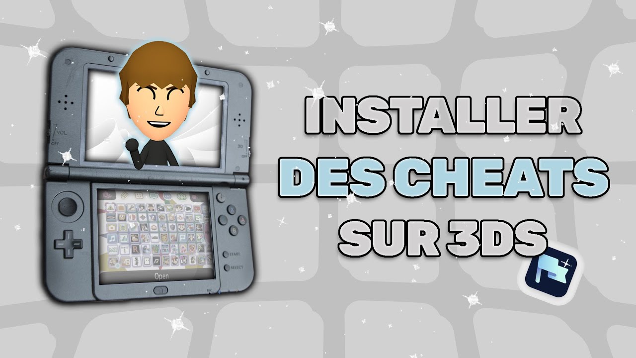 COMMENT INSTALLER DES CHEATS sur 3DS en 2025! (FR)