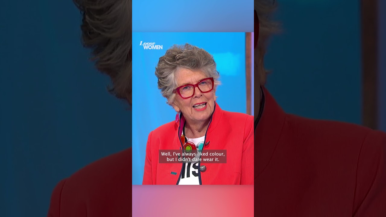 Prue Leith Admits Her Fashion Is Bolder Now She's Older! #loosewomen #shorts