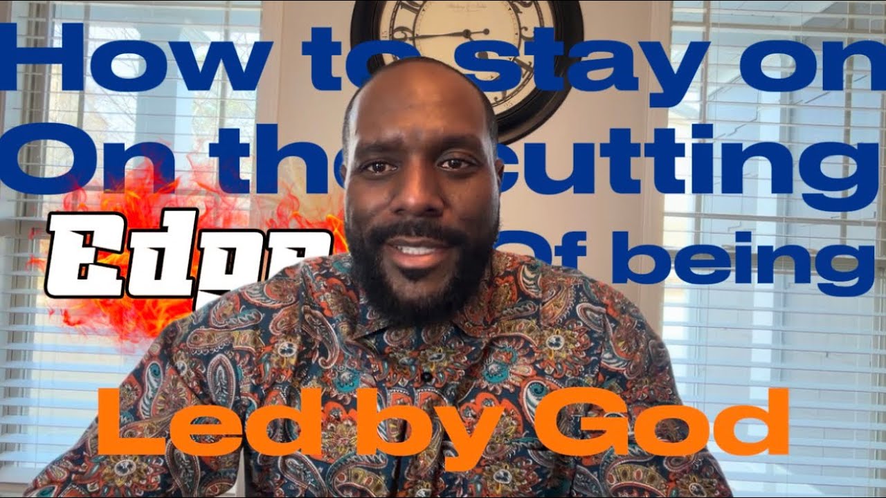 How to stay on the cutting edge of being led by God. #fastingandfaith #jesus #purity #fasting 