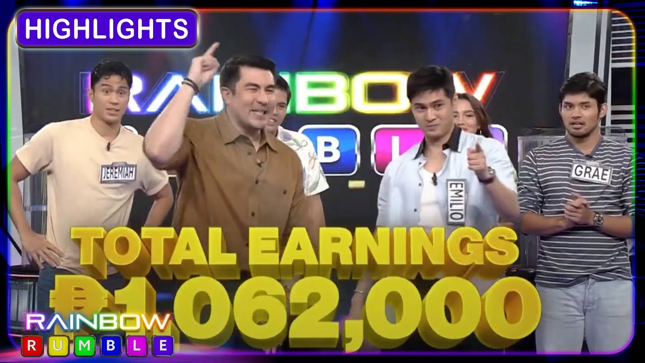 Emilio Daez wins P1 million jackpot prize | Rainbow Rumble