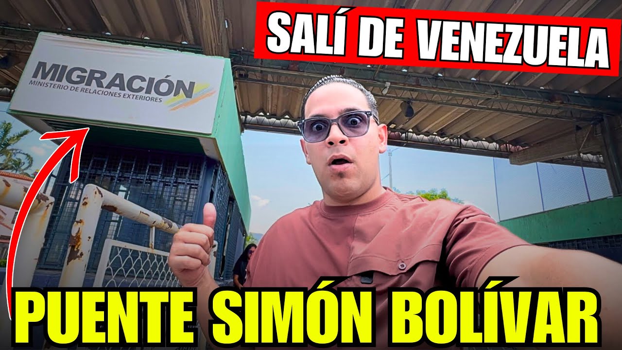Así fue SALIR DE VENEZUELA por el PUENTE SIMÓN BOLIVAR *Crucé La Frontera CAMINANDO* 🇻🇪🇨🇴