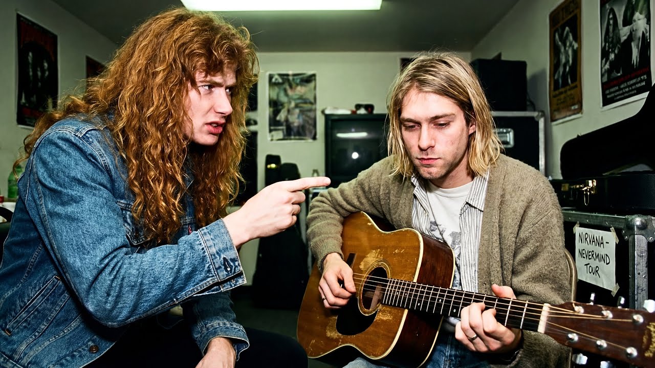 Dave Mustaine Told Kurt 'You Stole My Spot' --- Kurt's Response Left Dave HOLLOW