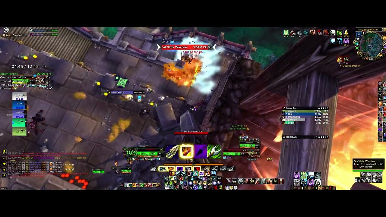 Siege of Niuzao 8:52 Challenge Mode Dungeon Speed Run WoW MoP Classic (S2 Title time)
