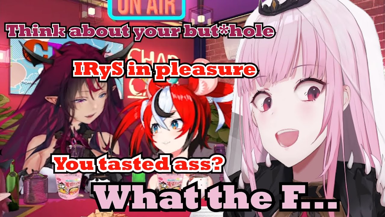 Spicy Noodles Changed My Seiso Idols... [HololiveEN | IRyS, Hakos Baelz & Mori Calliope | CHAD CAST]