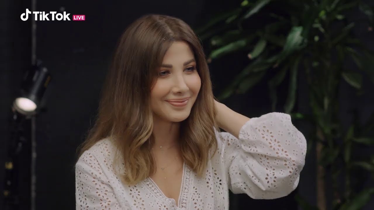 Nancy Ajram - TikTok Live Show 2020 - The Interview نانسي عجرم - مقابلة حفل تيك توك 2020