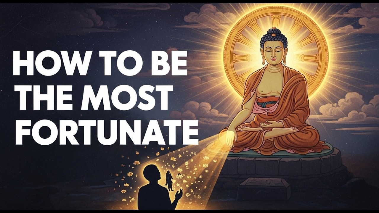 Buddha's SECRET to Good Luck: How to Become the Most Fortunate Person | Buddhism in English