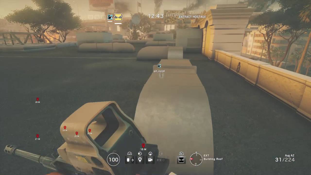 Rainbow 6 TH realistic gameplay