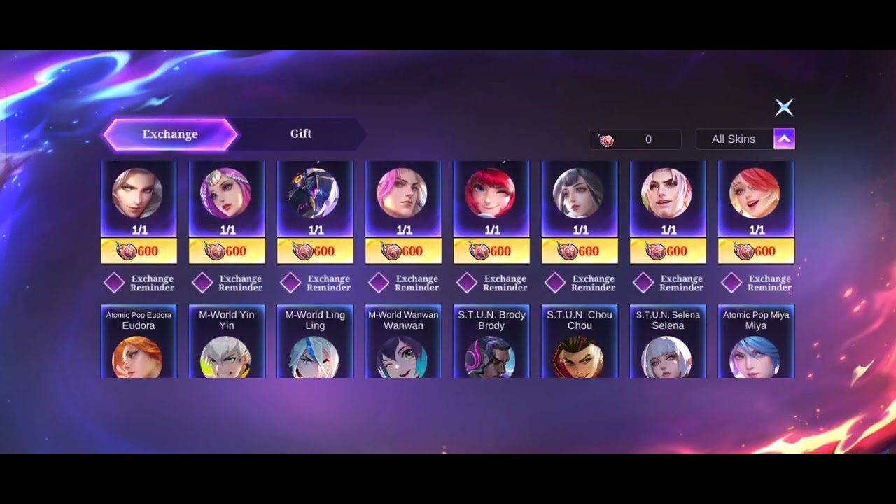New Skin Spain event #moba legends 5v5 #skin point 4000