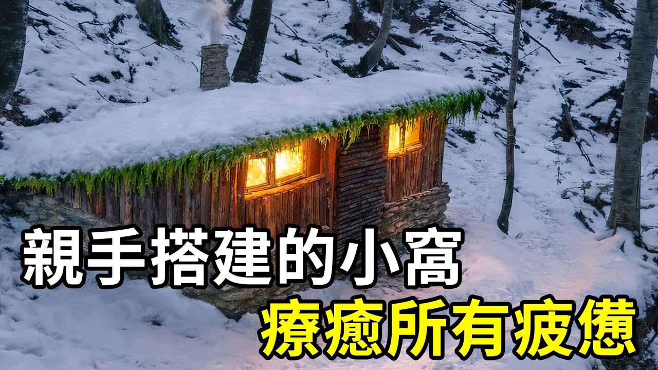 林海間的荒野美學，親手搭建的小窩，療癒所有疲憊！ | #紀錄片 #有趣  #creative