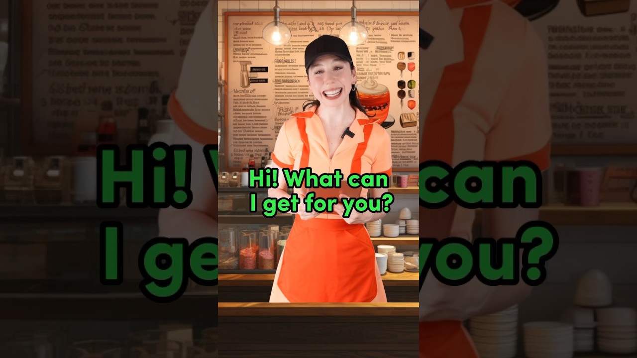 How to order a coffee in English #english #speakenglish #englishlanguage