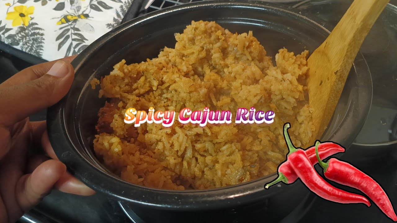 S01E12:🔥“Spicy🥵Cajun🤤Rice”🍚 (happy hump🐪day)➡️2-QUART CROCKPOT RECIPE‼️Vegetarian🌱