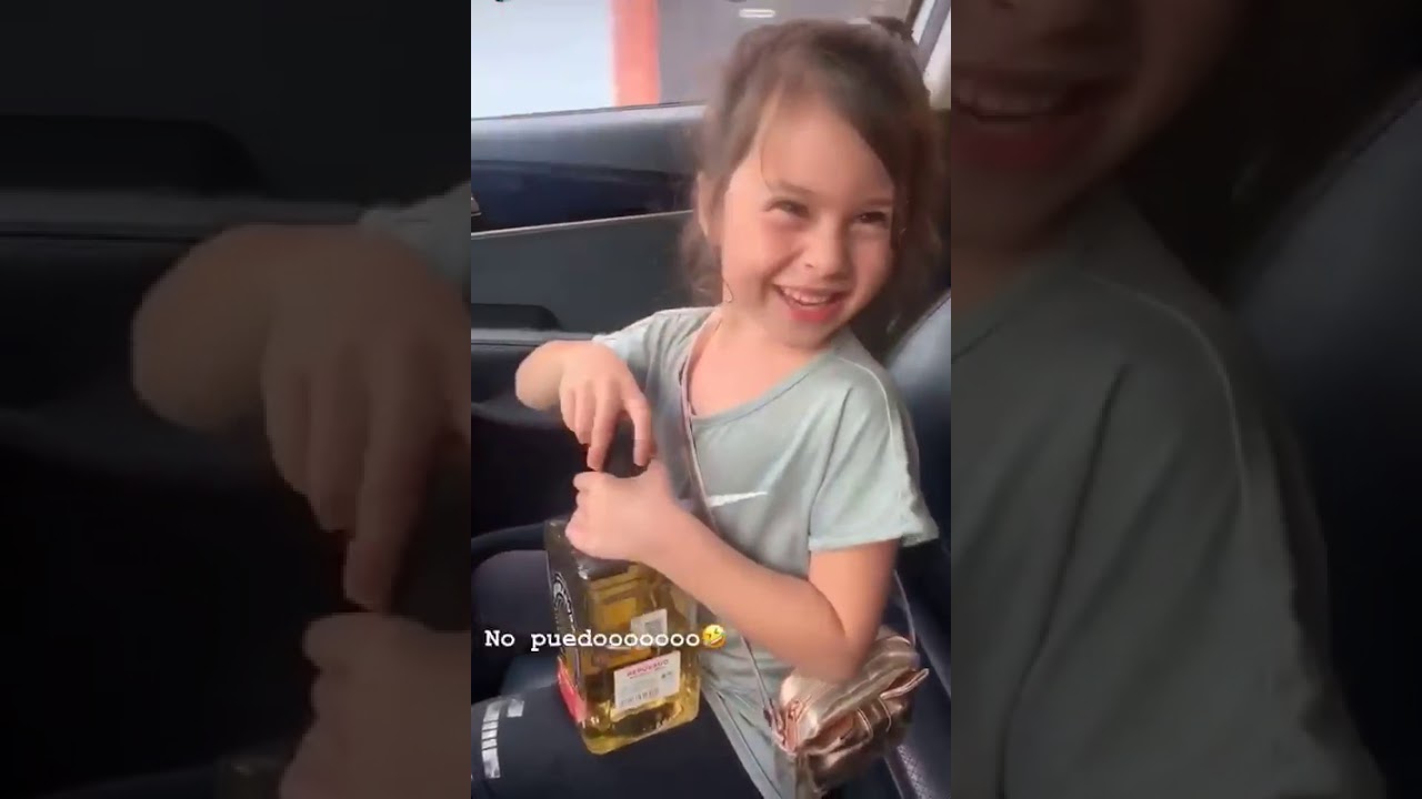 Ni&ntilde;a shot a huevo que si