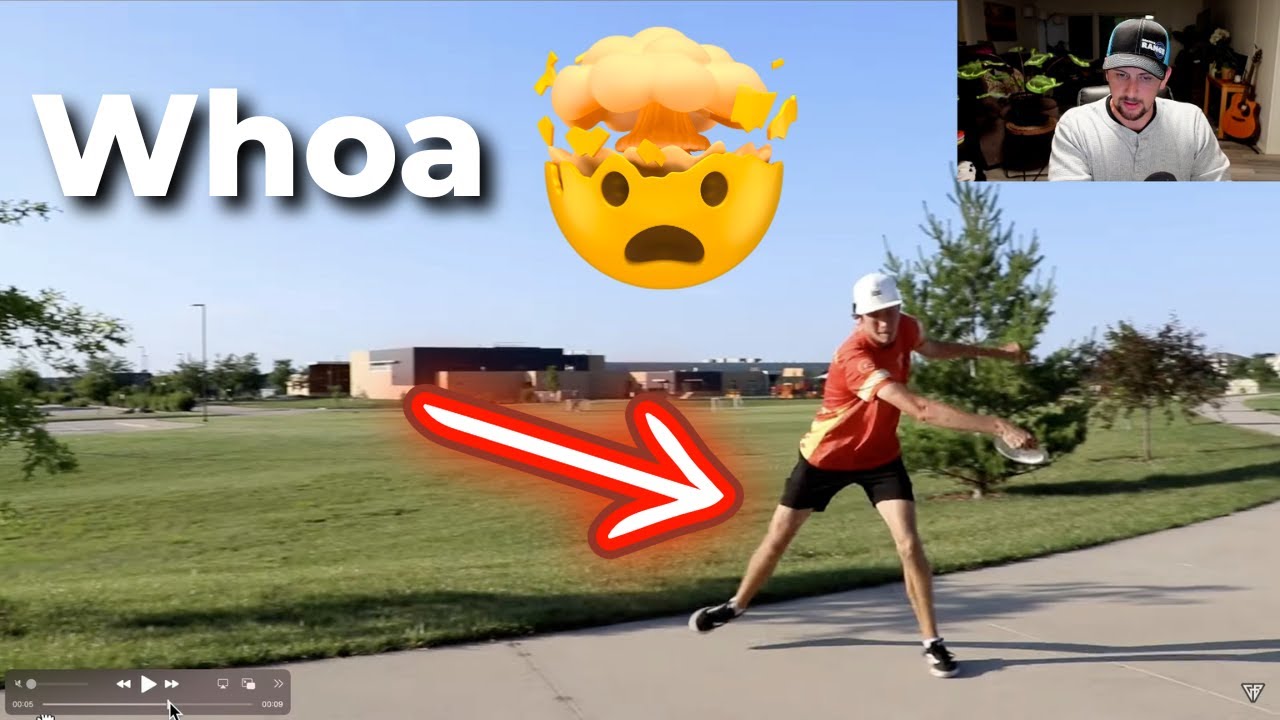 GANNON BUHR'S Leg Drive Is Crazy - DISC GOLF Throwing Techniques