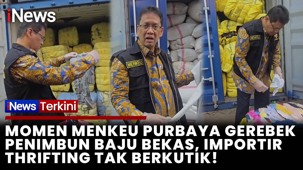 Thrifting Terancam! Menkeu Purbaya Sidak Penimbunan Baju Bekas di Cikarang | iNews Terkini (1/11)